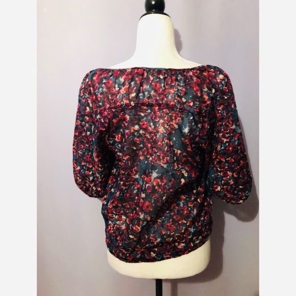 ANTHROPOLOGIE Edme Esyllte Triad Peasant Blouse - Picture 7 of 7